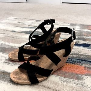 Cute wedges - comfortable.